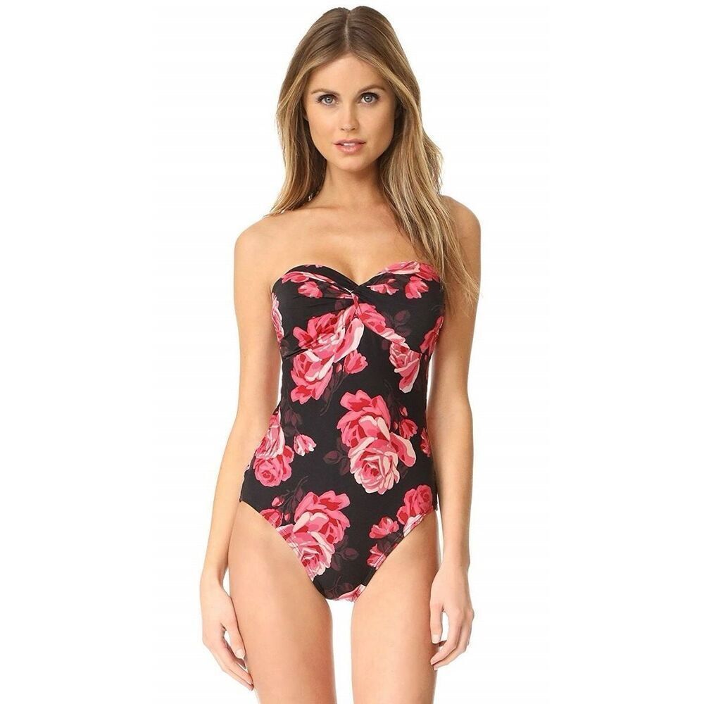 Kate Spade New York Rosa Twist One-piece Swimsuit Size S